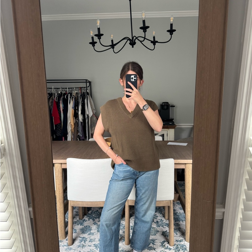 Rails Taupe Knit Sweater